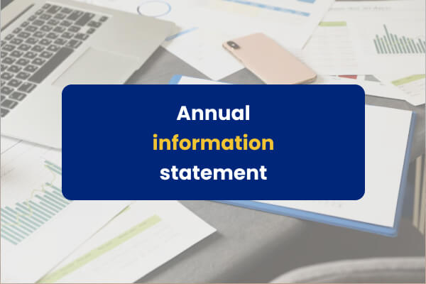 annual information statement