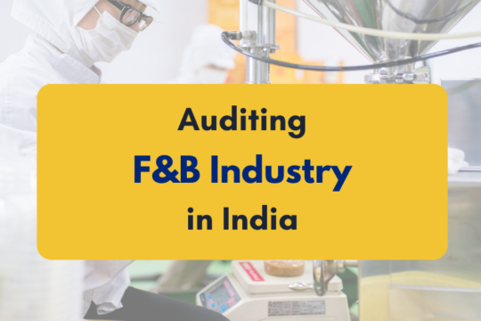 Auditing food and beverage industry- PKC India