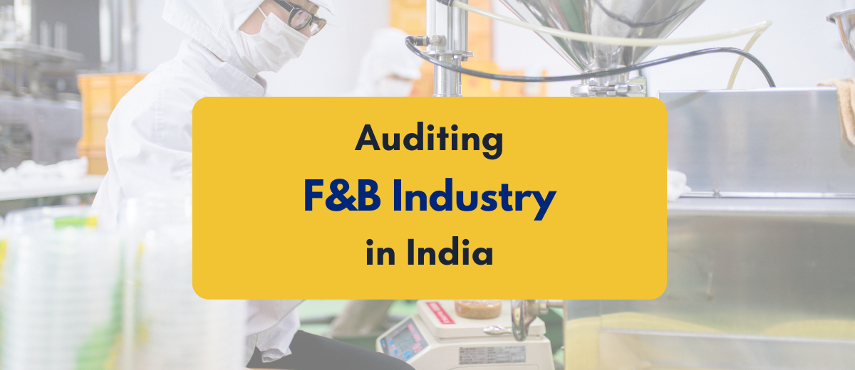 Auditing food and beverage industry- PKC India