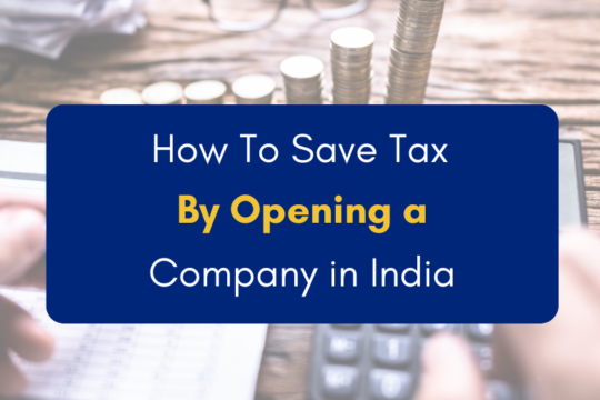 How to save tax by opening a company