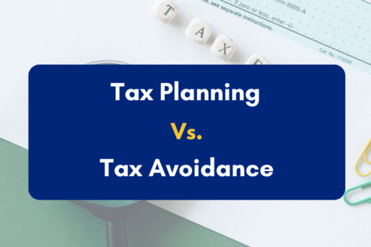 Tax Planning Vs Tax Avoidance - PKC