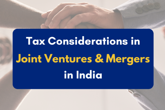 Tax considerations in joint ventures and mergers - PKC