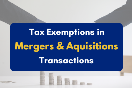 Tax exemptions in M&A transactions