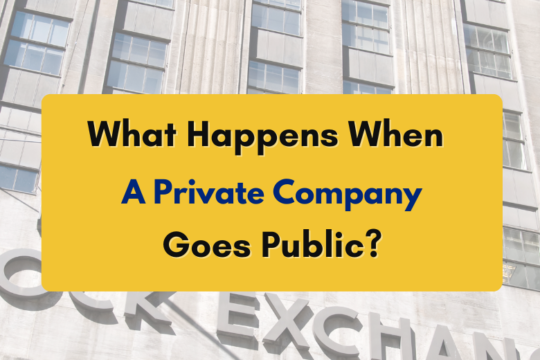 what happens when a private company goes public- PKC India