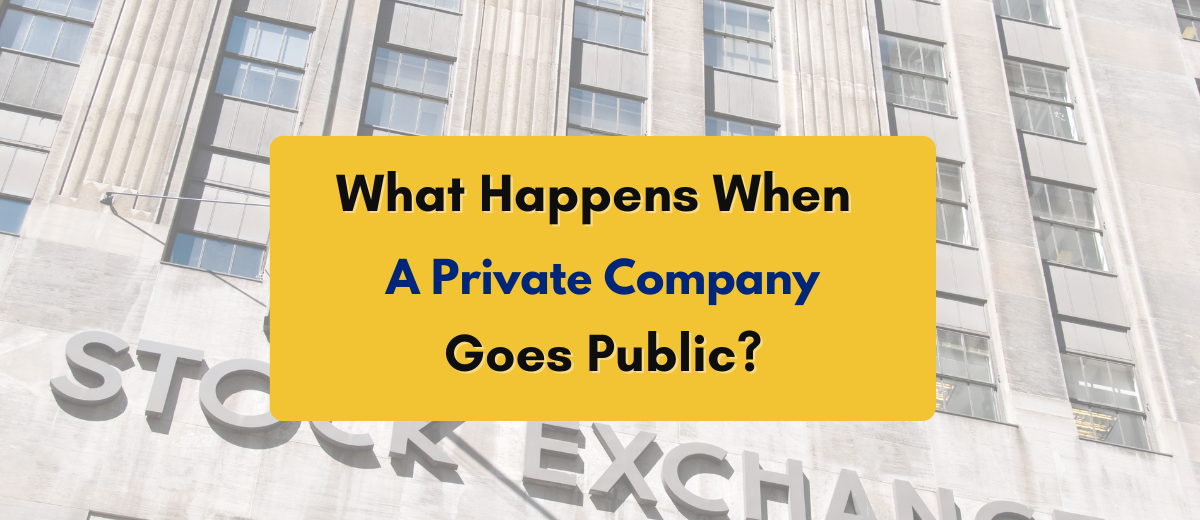 what happens when a private company goes public- PKC India