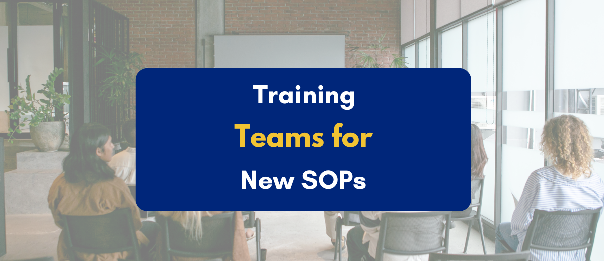 How to Train Teams on New SOPs- PKC