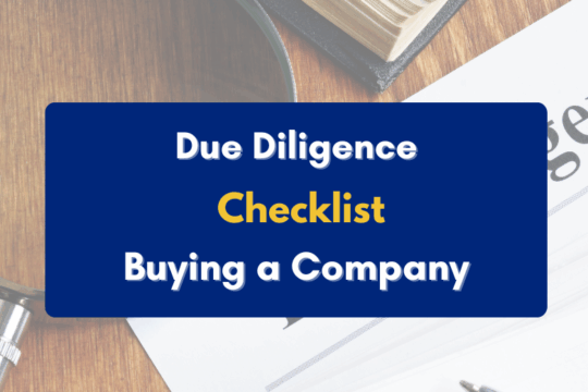 due diligence checklist for buying a company in India